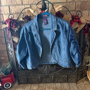 Women's Blue Denim Jean Jacket